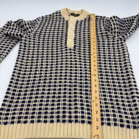 VTG SCHIATTI by Carroll Kid Tweed Sweater Womens Size XL Preppy Academia Wool - Picture 7 of 8